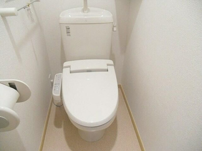 【トイレ】 | サニーハウス　Ｓ・Ｕ | 落ち着いた色調のトイレです