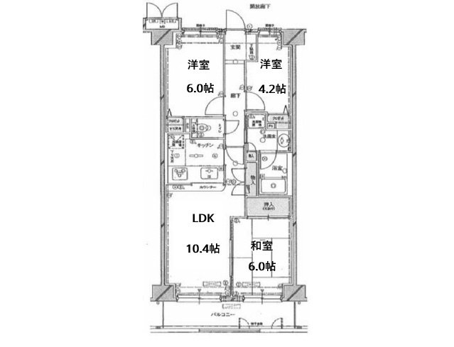 【間取り】の画像