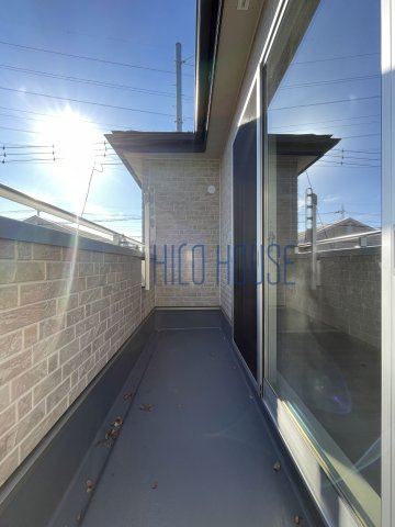 仮）野田町二丁目戸建貸家のバルコニー