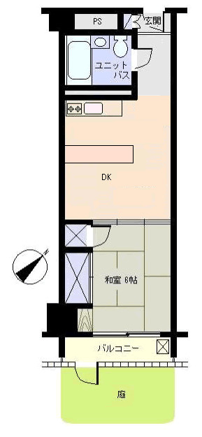 熱海パークマンションの間取り