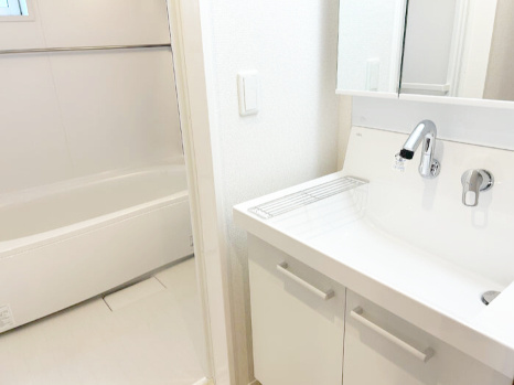 D-ROOM花園の洗面所
