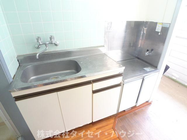 柏セブンコーポのキッチン