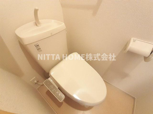 ノッティングヒルコートＦのトイレ|温水洗浄付きのトイレです◇