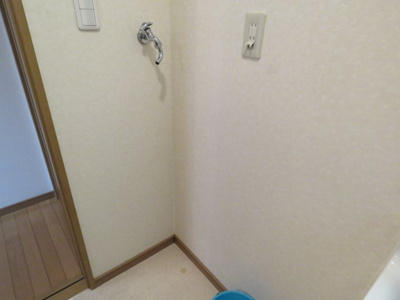 【その他】 | 的場熊澤貸家 | 洗濯機置場