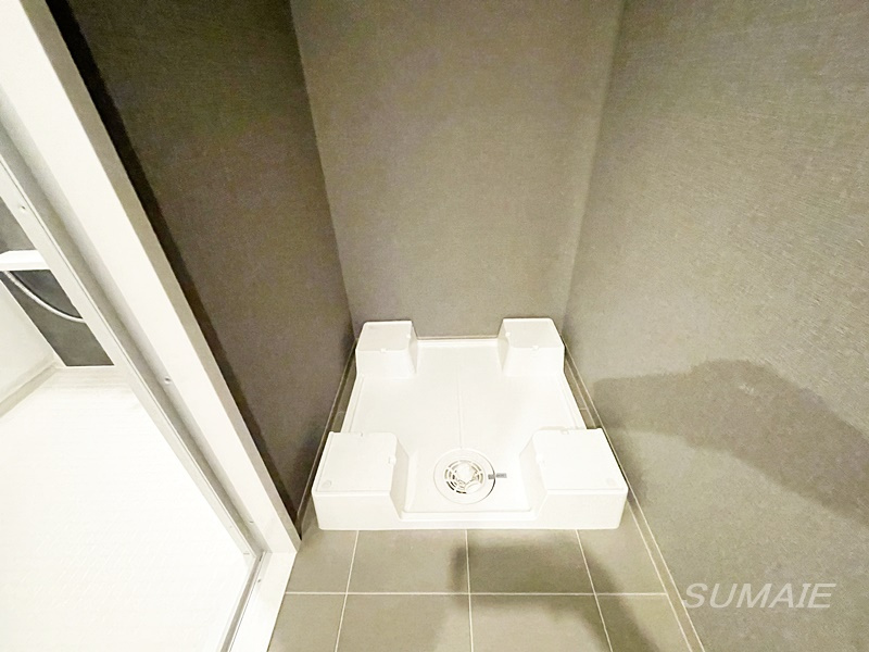 Alivis十条の設備|洗濯機置き場です