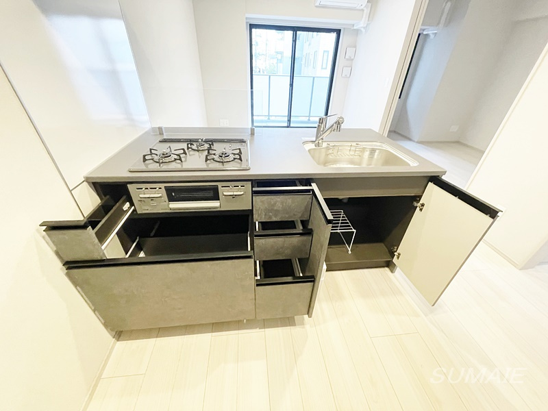 Alivis十条の収納|キッチン収納です