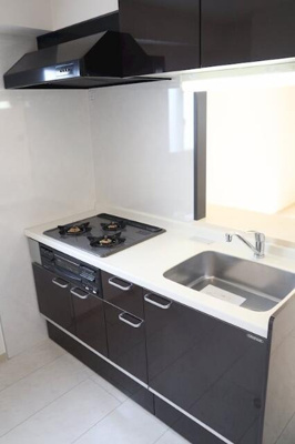 【キッチン】 | アン・ボルヌ | ３口ガスコンロ