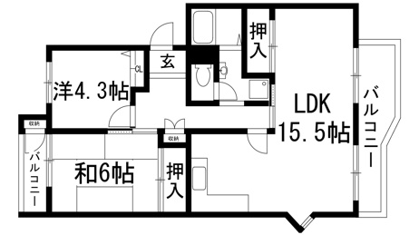 【間取り】