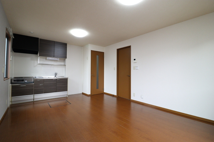 ひまわりハイツ　A棟の居間・リビング