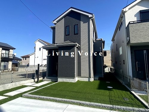 【外観】 | 【仲介手数料０円】平塚市西八幡4丁目　新築一戸建て　B号棟　全2棟 | A号棟　平塚市西八幡4丁目　新築一戸建て　全2棟