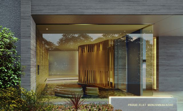 プラウドフラット門前仲町Ⅴのエントランス|※参考写真