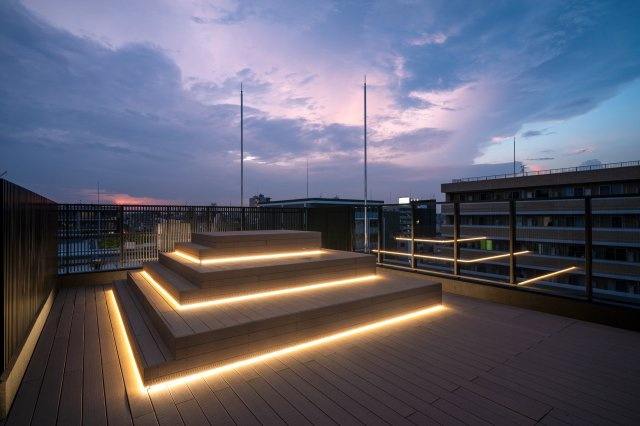 プラウドフラット浅草の展望|ルーフテラス