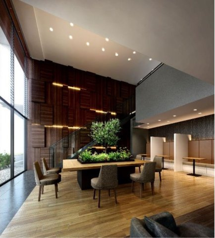 プラウドフラット清澄通りのロビー|建物の内部です