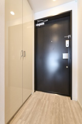 プラウドフラット亀戸ステーションプレイスの玄関|落ち着いた玄関です