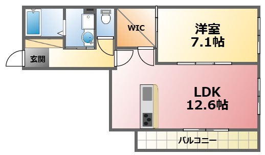 ジョイフルハイツ実りの間取り