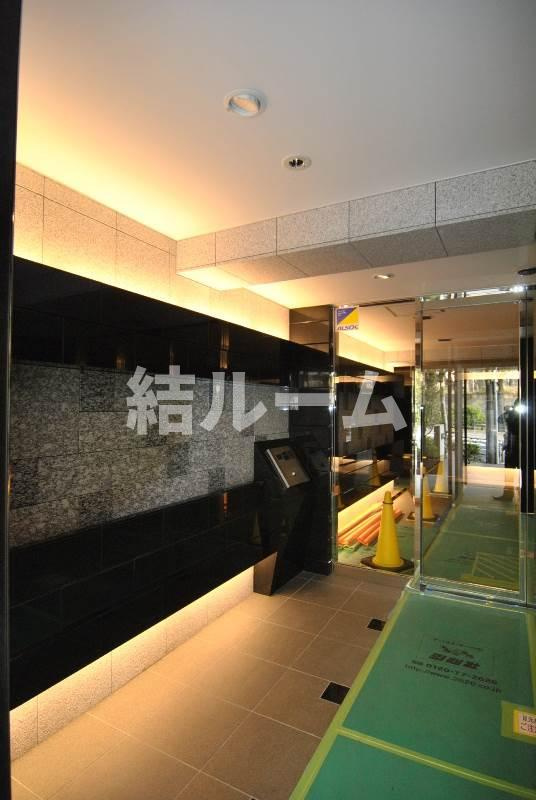 板橋区双葉町の賃貸マンションのロビー