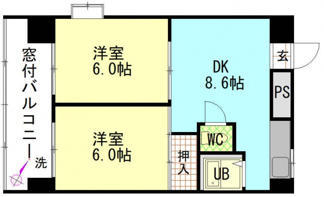 第3柴田ビルの間取り