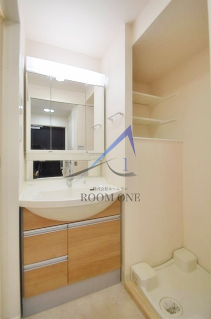 門前仲町レジデンス参番館の洗面所|洗面台です。