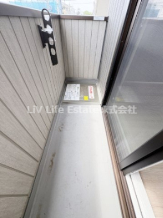 D-comodo小金井貫井北町のバルコニー