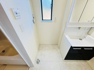 【ランドリースペース】 | 流山市古間木新築戸建【八木南小学校：9分】 | 洗濯機置き場