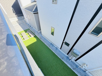 【展望】 | 流山市古間木新築戸建【八木南小学校：9分】 | バルコニーより南西側眺望