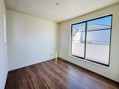 【子供部屋】 | 流山市古間木新築戸建【八木南小学校：9分】 | 6.25帖洋室