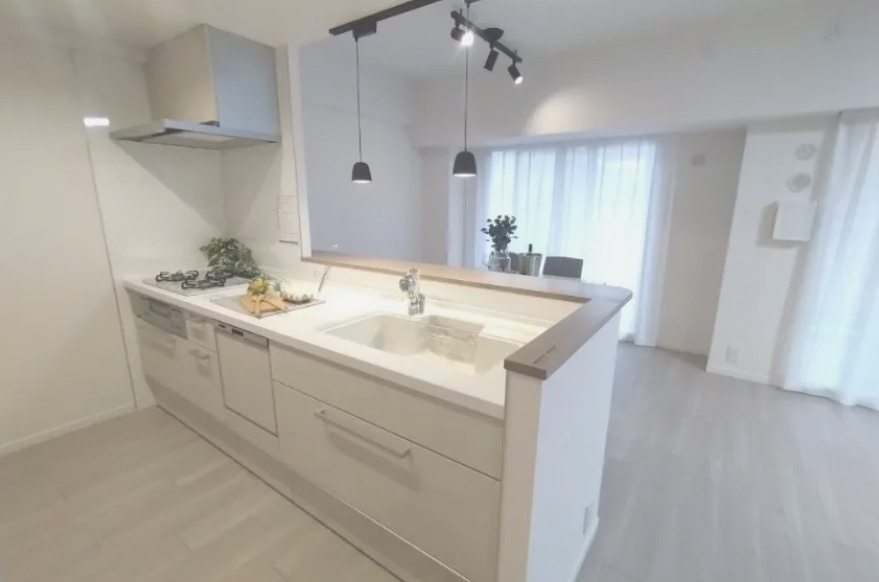 ジェイパーク北千住モナクレイスのキッチン|きれいなキッチンです