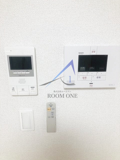 Ｓ・Ｂ・Ｃ板橋のセキュリティ|モニター付きインターホンです。