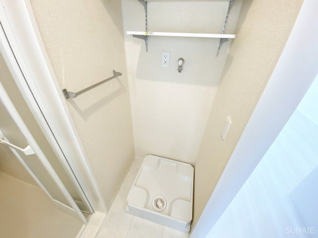 ｐｌｕｍｅの洗面所|室内洗濯機置き場！