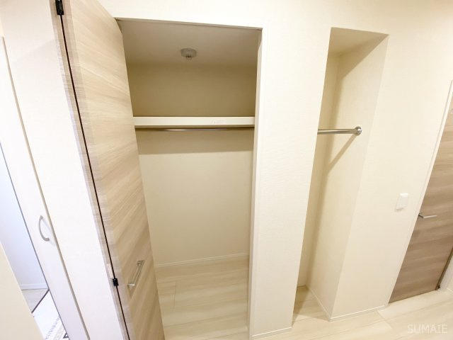 ｐｌｕｍｅの収納|廊下のクローゼット！