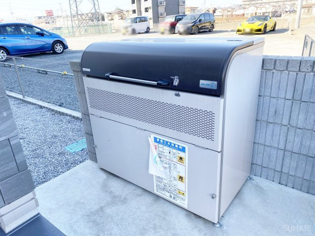 ｐｌｕｍｅのその他共用部分|専用ゴミ置き場！
