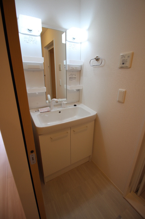 ソレイユ　A棟の洗面所