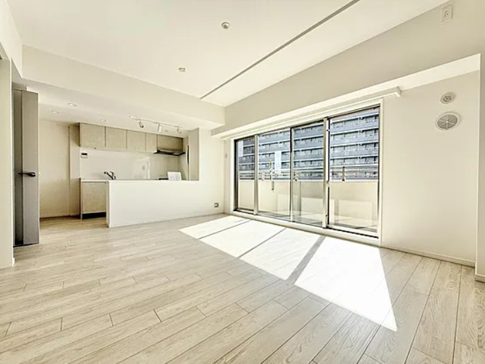 リーデンススクエア千葉の居間・リビング|ゆったり過ごせるリビングです