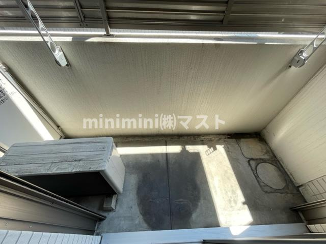 ヴィルヌーブ中之島のバルコニー