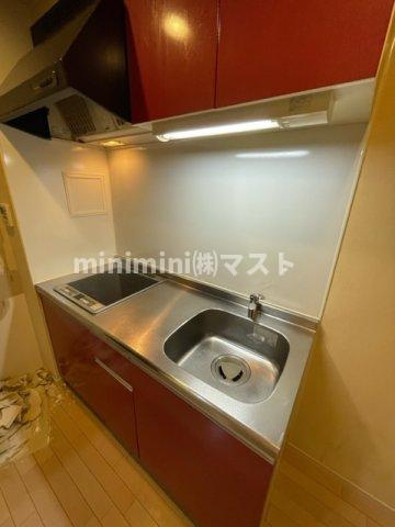 ヴィルヌーブ中之島のキッチン