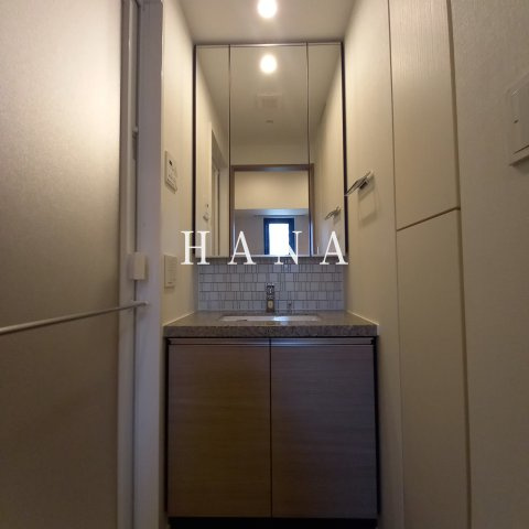 ザ・パークハビオ行徳駅前の洗面所