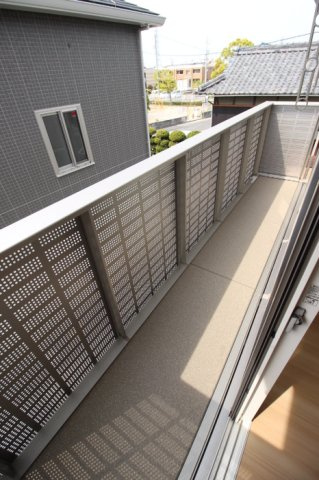 ノース　パーク　Ⅱのバルコニー