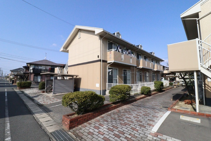 ハイツNINOWARI　A棟の外観