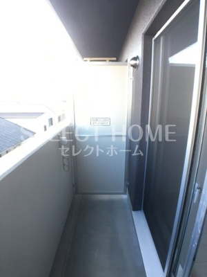 【バルコニー】 | Ａ・Ｃｉｔｙ八帖 | 同型タイプバルコニー付きです