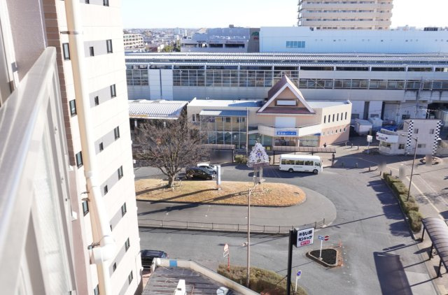 ベルドゥムール北越谷駅前の展望