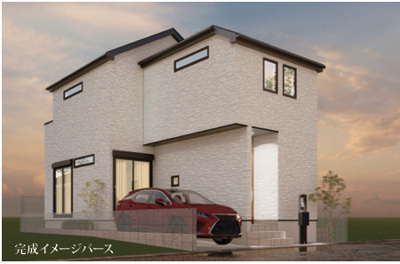 【外観パース】 | 座間市相模が丘３丁目　新築戸建て　全１棟【仲介手数料無料】 | 海老名市を中心に地域密着で営業♪不動産のことなら「大樹不動産」へ
