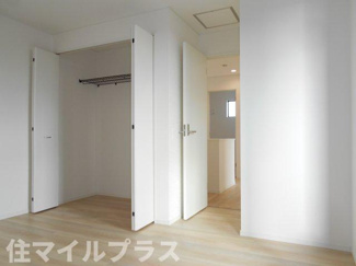 【洋室】 | 郡山市大槻町三角田新築一戸建て5棟 | 使い勝手のいい洋室です