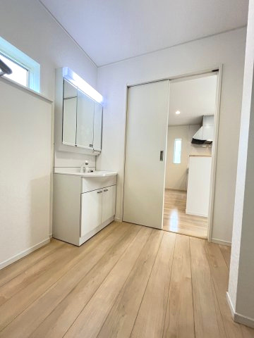 【洗面所】 | 大野城市乙金3丁目第3　1号棟（全1棟）【仲介手数料無料・0円】 | 現地写真。