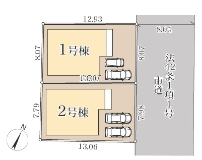 【区画図】 | 市川市福栄４丁目