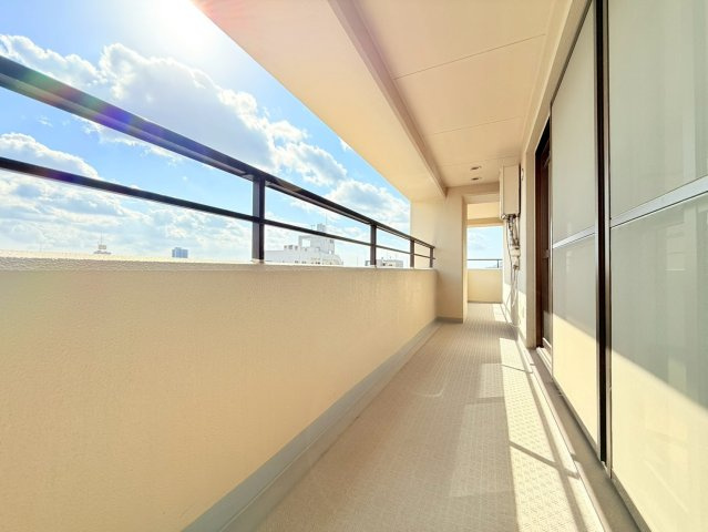 ヴィレッジ板宿のバルコニー