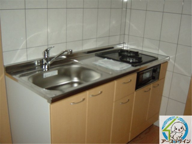 メゾン　ドゥ　シェリーのキッチン|パース写真