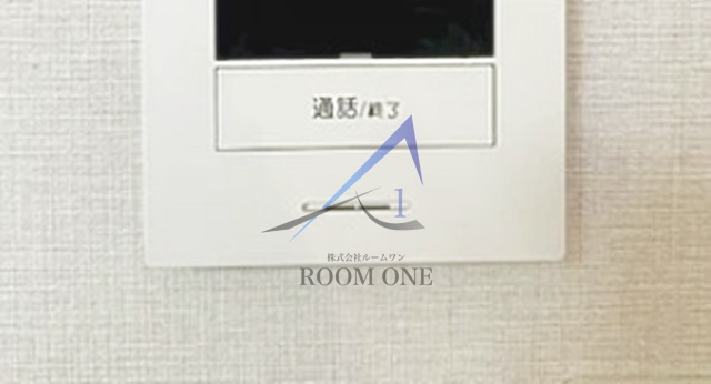 ロータスガーデン毛利のセキュリティ|モニター付きインターホンです。