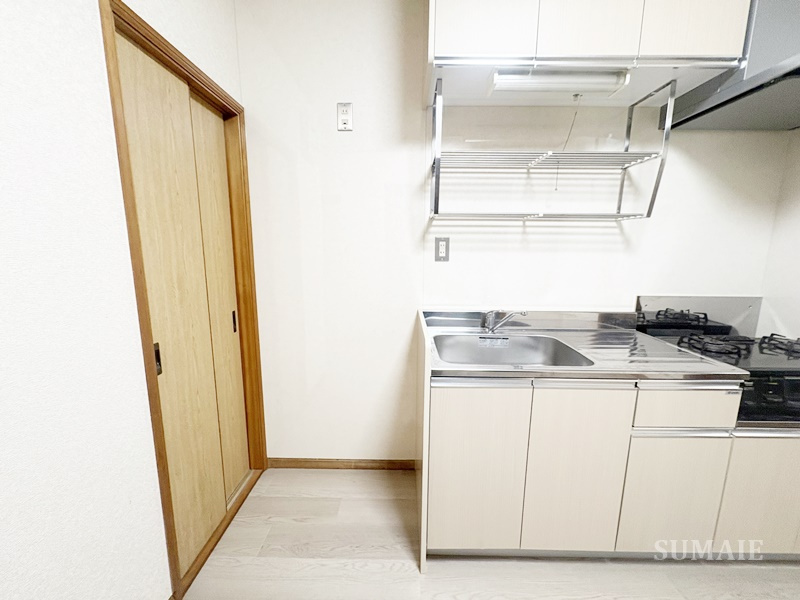 Kハウスのキッチン|冷蔵庫置き場です☆