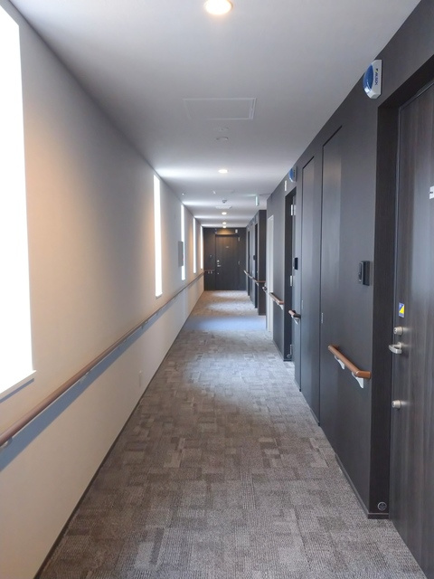 （シニア限定）リープ・グランツ～ヘーベルヴィレッジ武蔵新城のその他共用部分|屋内共用廊下／雨風にさらされない建物内