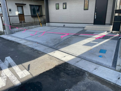 【駐車場】 | 潮来市日の出5丁目2号棟 | ご見学はお気軽に0476-37-3888までお問合せ下さい！